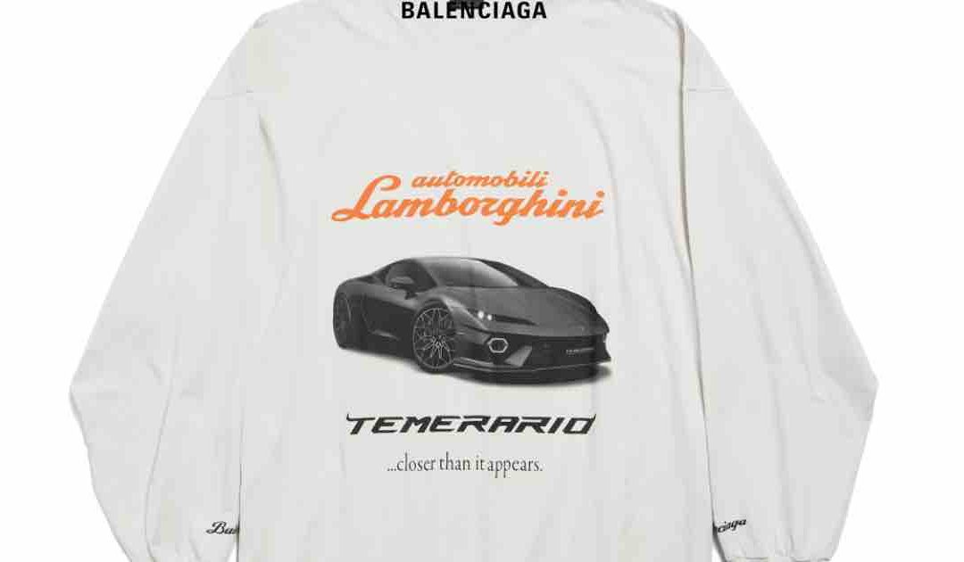 Balenciaga-Lamborghini, e vissero felici e contenti