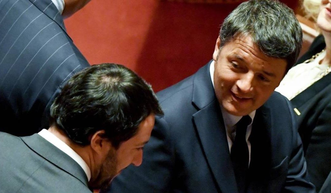 Matteo Renzi e Matteo Salvini