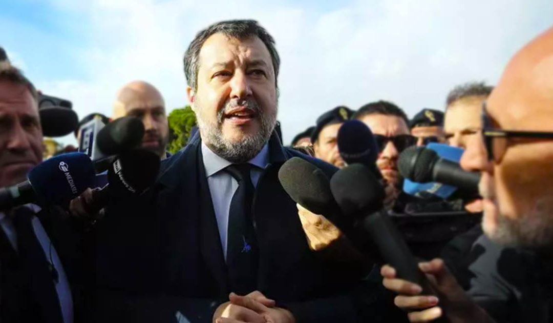 Matteo Salvini a Palermo