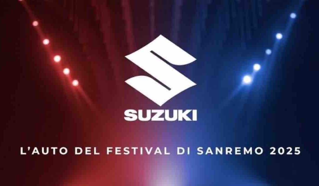 Suzuki è l’Auto del Festival di Sanremo 2025