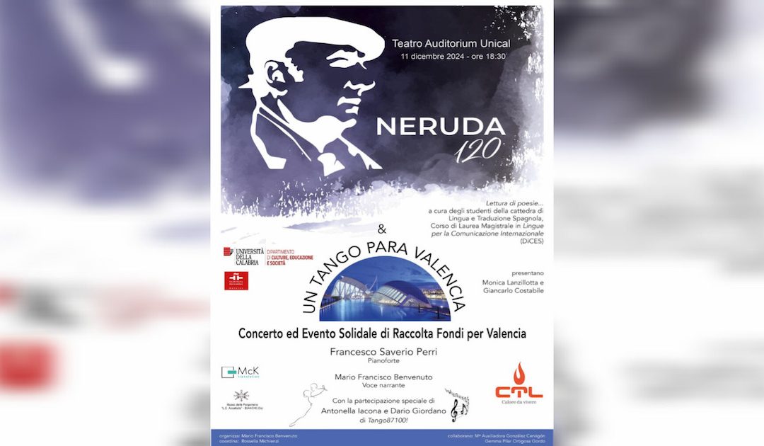 Locandina evento concerto Unical