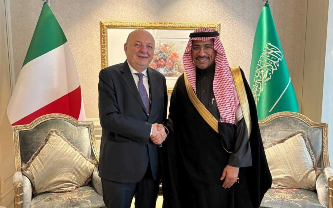 Pichetto incontra ministro saudita, focus sulle materie prime