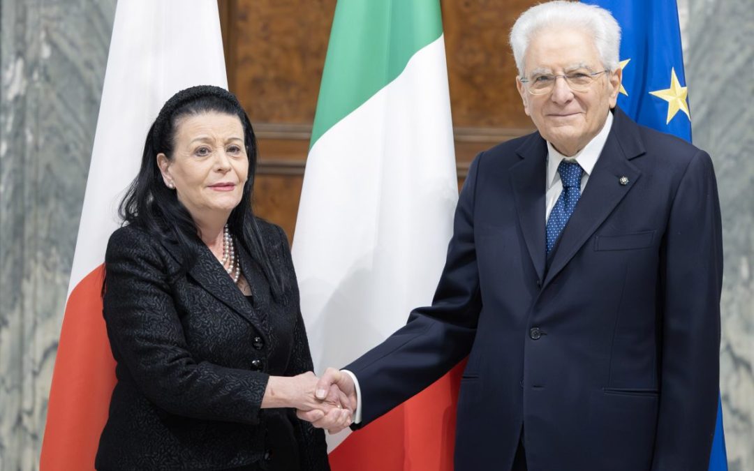 Mattarella “Eccellente collaborazione tra Italia e Malta”