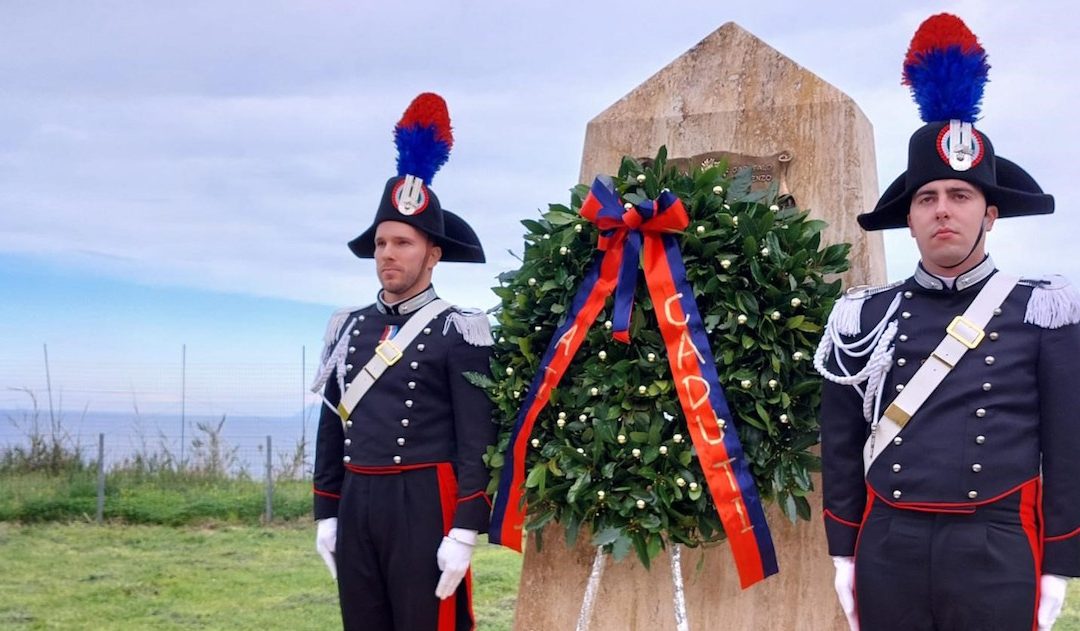 Palmi, l’Arma ricorda i carabinieri Fava e Garofalo