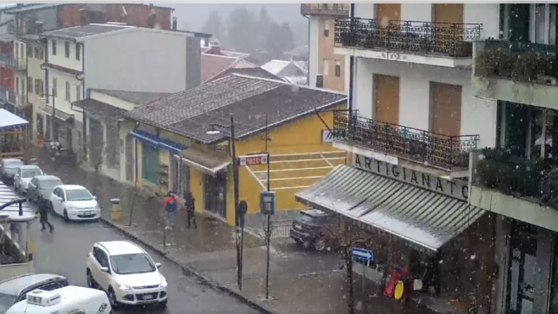 La Calabria nella morsa del gelo