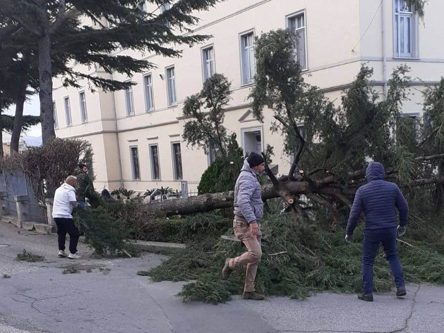 I danni del maltempo in Calabria