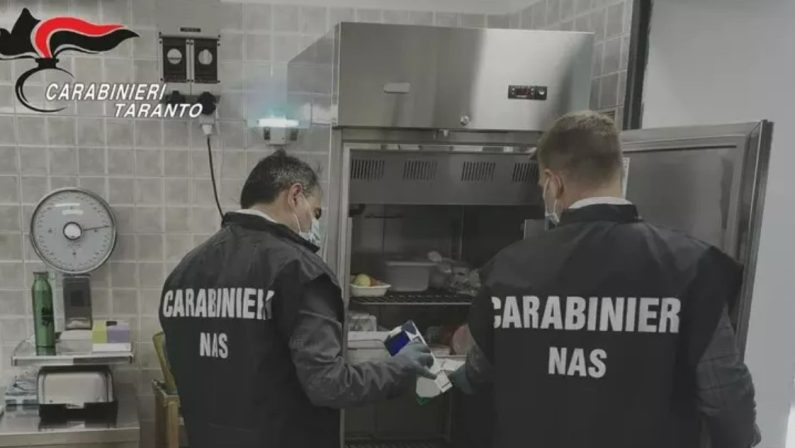 Violate norme igieniche per alimenti: maxi-sequestri nel Tarantino