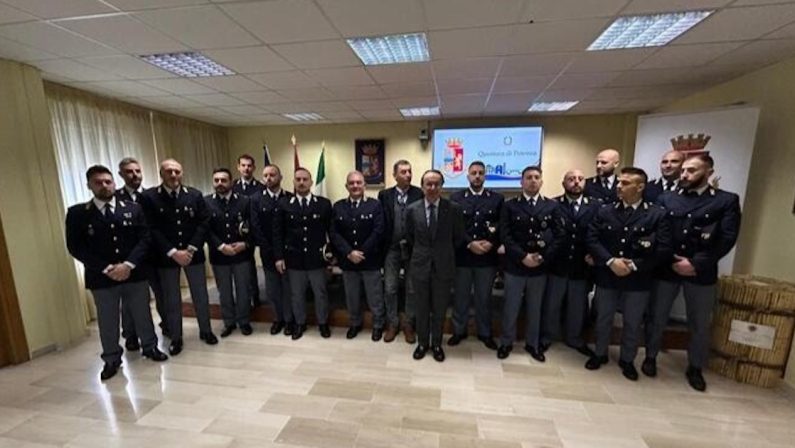 La Questura di Potenza si rafforza: arrivano 22 nuovi poliziotti