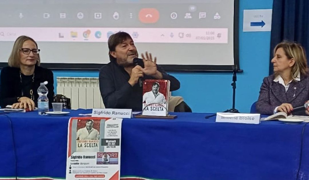 Sigfrido Ranucci: “La mia scelta? Essere utile alla società”