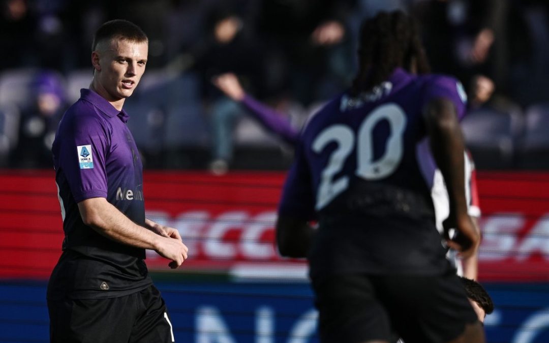 La Fiorentina piega il Genoa 2-1 con Kean e Gudmundsson