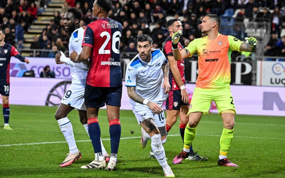 La Lazio vince a Cagliari e si riprende il quarto posto