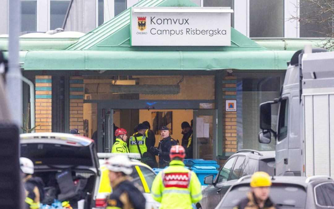 Strage in Svezia, 11 morti compreso il killer per sparatoria in una scuola