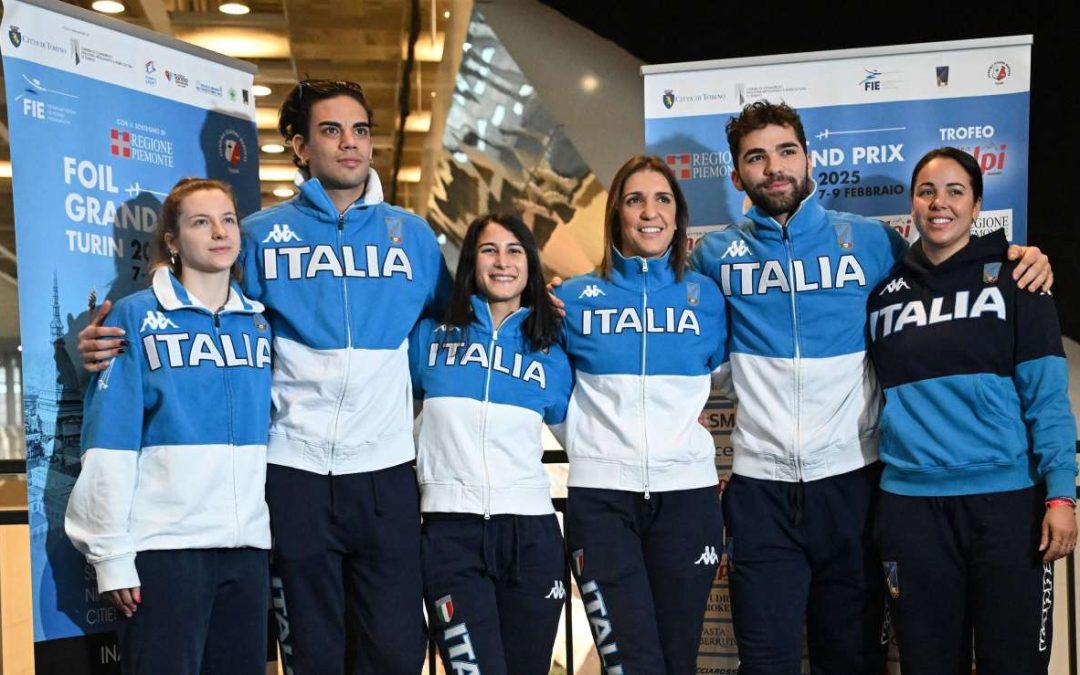 Medagliati olimpici azzurri al Gp Fie di fioretto a Torino