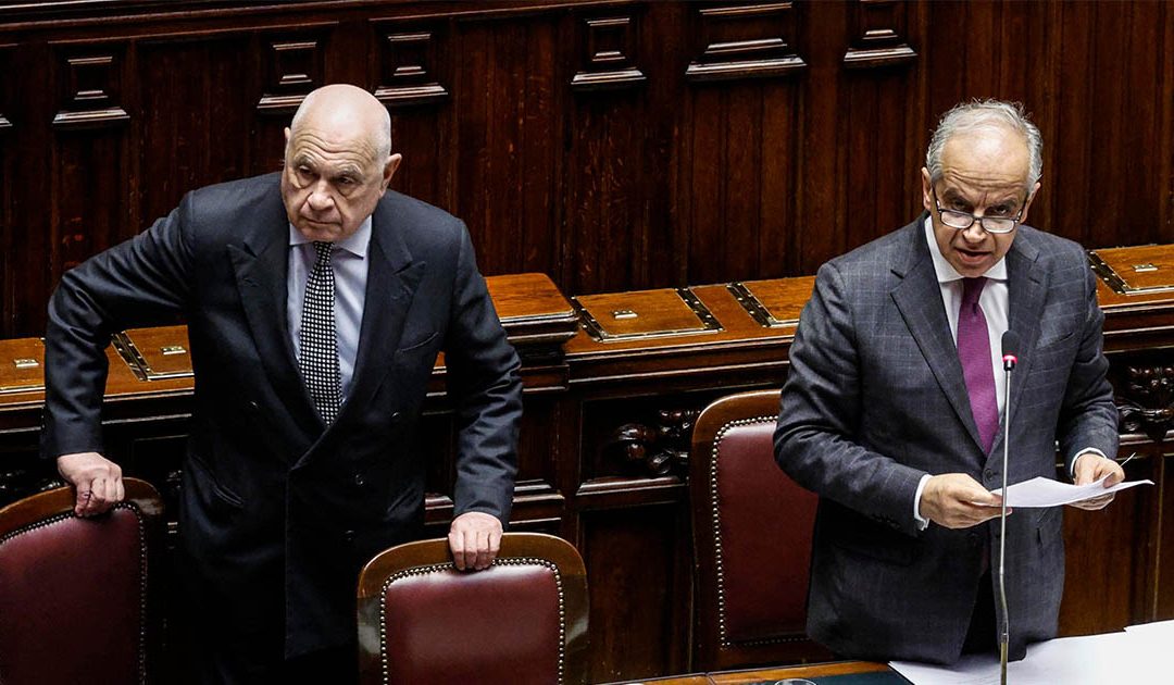 I ministri Carlo Nordio e Matteo Piantedosi