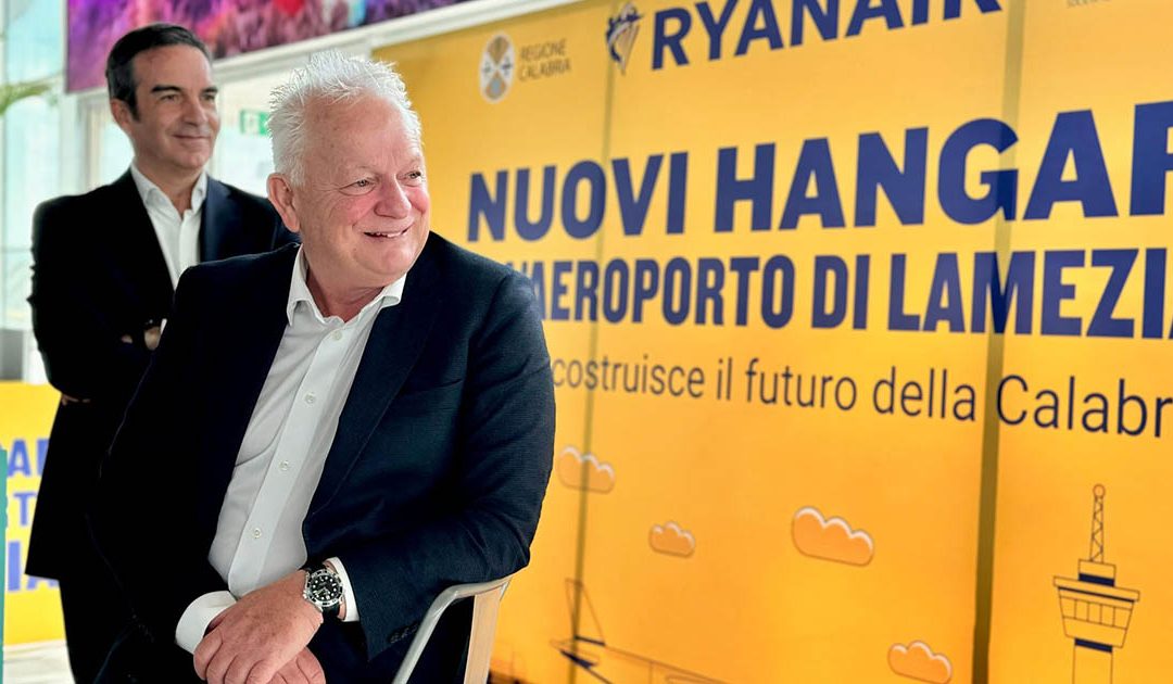 Ryanair crede nella Calabria: nuovi hangar a Lamezia e 300 posti di lavoro