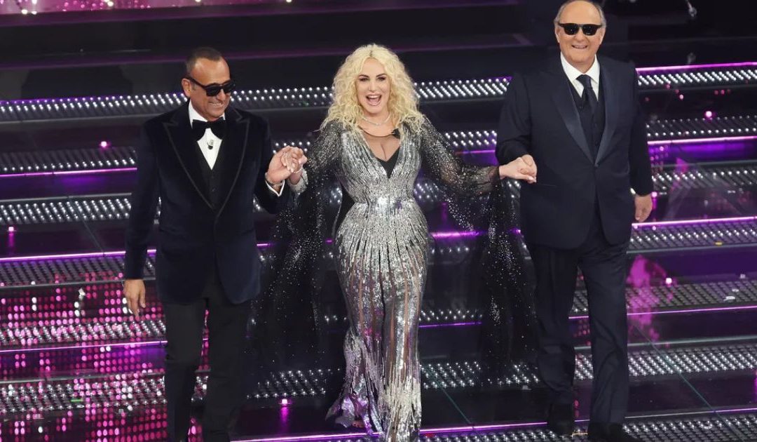 Sanremo 2025, schizzano gli ascolti della prima serata